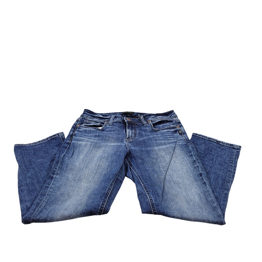 Silver Jeans Co. Suki Capri Women 29 Blue Excellent Mid Rise Medium Wash Denim